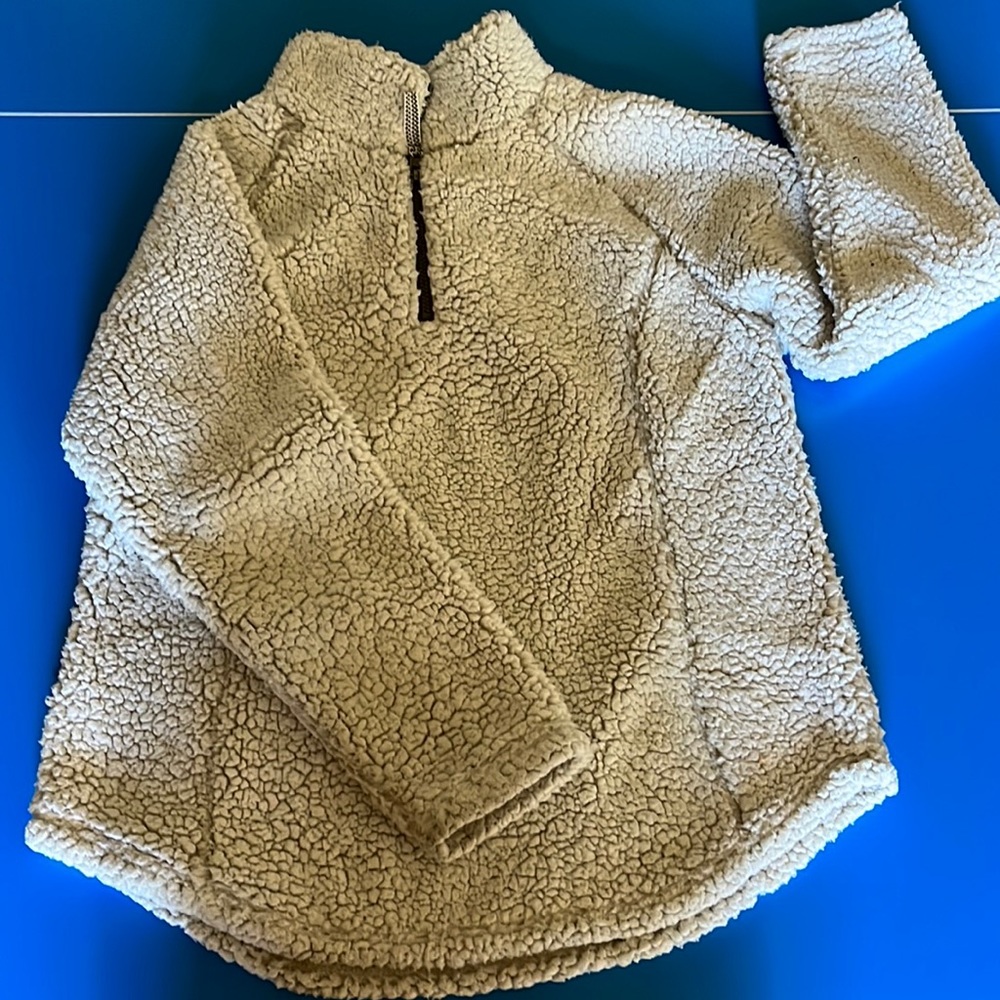 Cozy Sherpa pullover